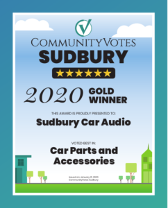 Sudbury 2022 - Sudbury Car Audio - Gold - Car Parts and Accessories