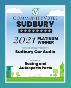Sudbury 2022 - Sudbury Car Audio - Platinum - Racing and Autosports Parts