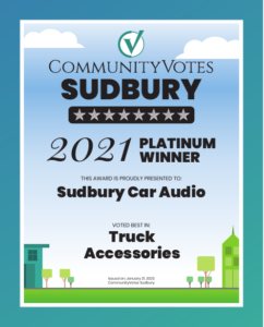 Sudbury 2022 - Sudbury Car Audio - Platinum - Truck Accessories